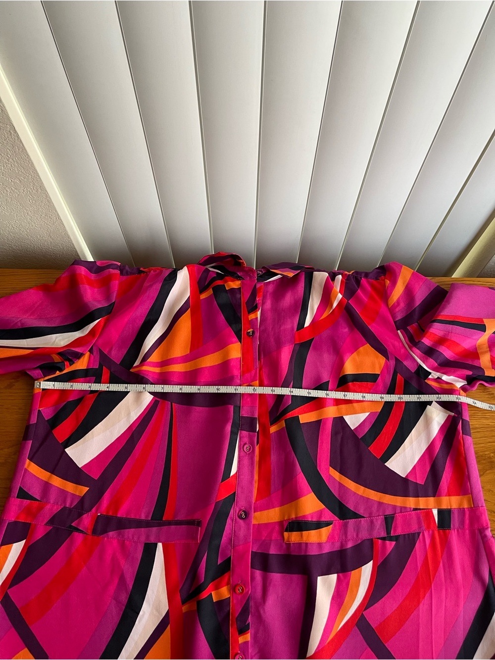 Trina Turk Nat Geometric Shirtdress Size XL - Picture 8 of 16